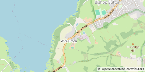 Map of Bristol, Somerset