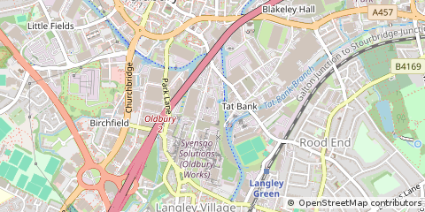 Map of Oldbury