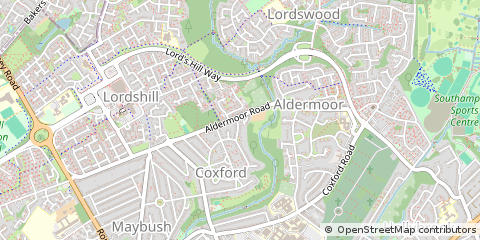 Map of Southampton