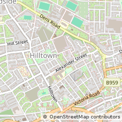Map of Dundee