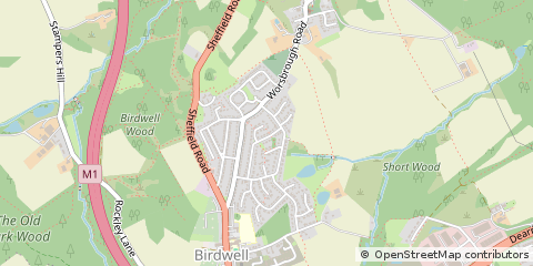 Map of Barnsley