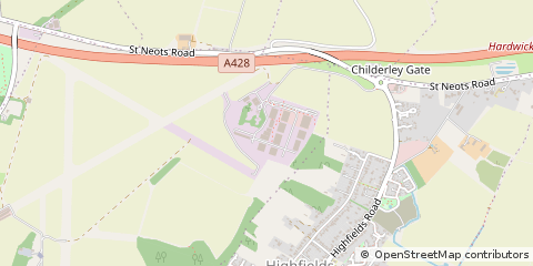 Map of Cambridge, Cambridgeshire