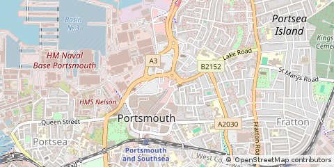 Map of Portsmouth