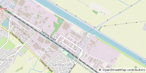 Map of Engineer Park Sandycroft,, Deeside, Flintshire
