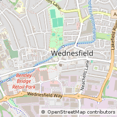 Map of Wolverhampton, West Midlands