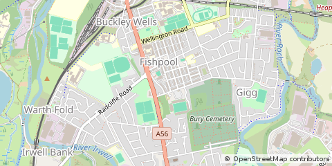 Map of Bury