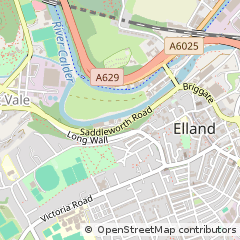 Map of Elland