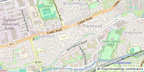 Map of Edinburgh