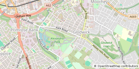 Map of Oldham