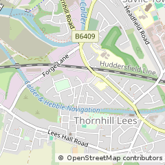 Map of Dewsbury