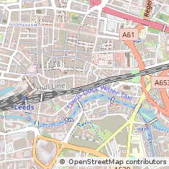 Map of Leeds, West Yorkshire
