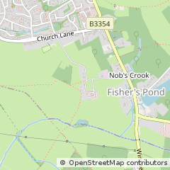 Map of Colden Common,, Winchester