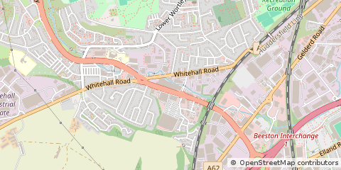 Map of Leeds