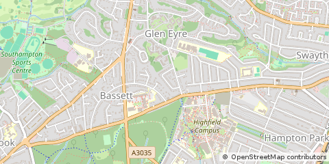 Map of Southampton