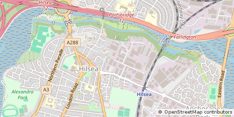 Map of Portsmouth, Hampshire