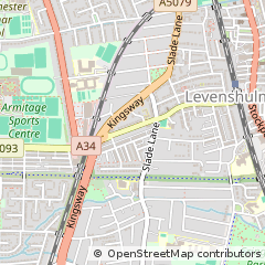 Map of Manchester