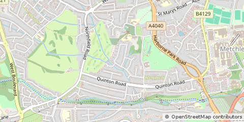 Map of Birmingham