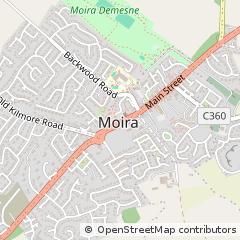Map of Moira, CO. Armagh