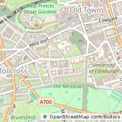 Map of Edinburgh