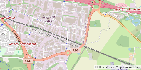 Map of Shropshire