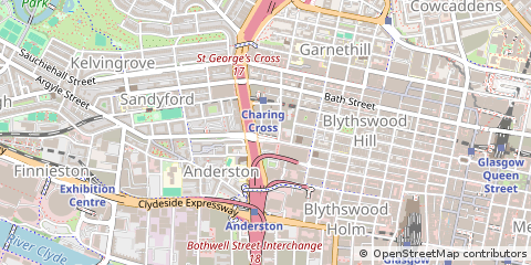 Map of Glasgow