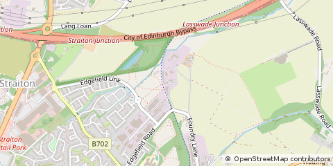 Map of Loanhead, Midlothian