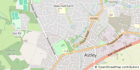 Map of Manchester