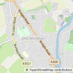 Map of Windsor, Berkshire