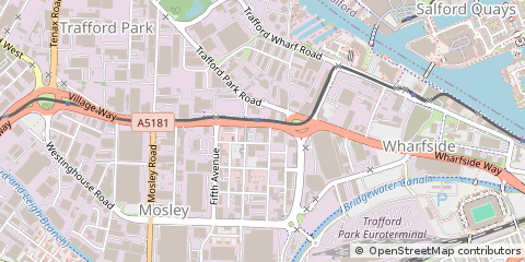 Map of Manchester