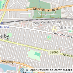 Map of Hove, East Sussex
