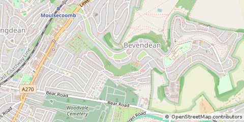 Map of Brighton