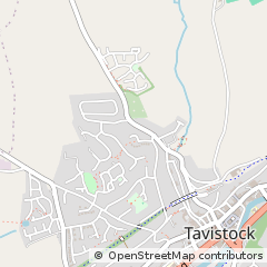 Map of Tavistock, Devon