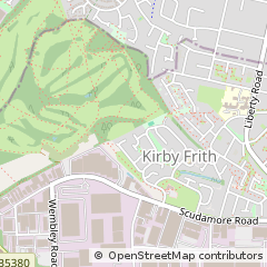 Map of Leicester
