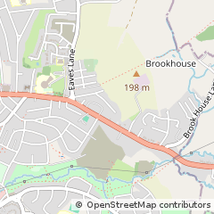 Map of Stoke-on-Trent, Staffordshire