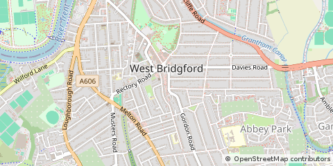 Map of Nottingham