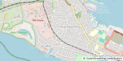 Map of Poole