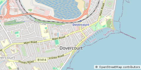 Map of Harwich
