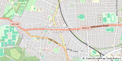 Map of Manchester