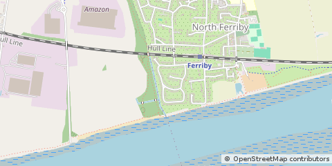 Map of North Ferriby