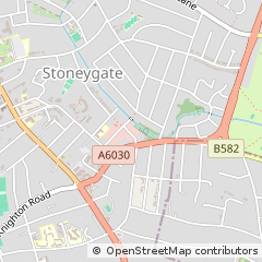 Map of Leicester
