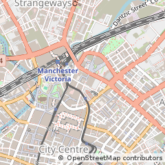 Map of Manchester