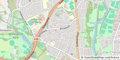 Map of Derby