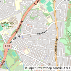 Map of Derby