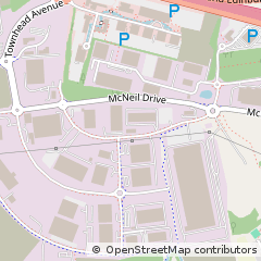 Map of Motherwell, Lanarkshire