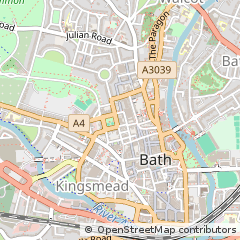 Map of Bath