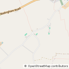 Map of Saxmundham, Suffolk