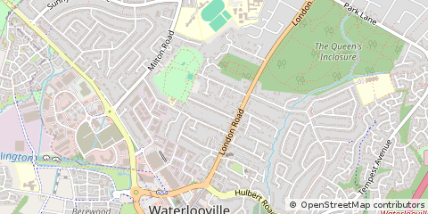 Map of Waterlooville
