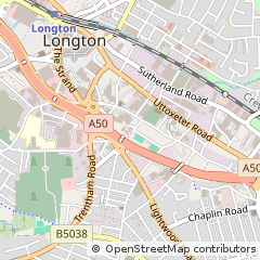 Map of Stoke-on-Trent