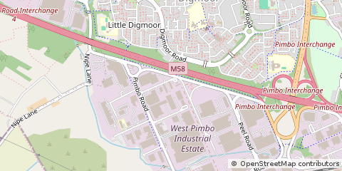 Map of Skelmersdale