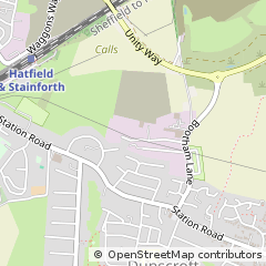 Map of Doncaster